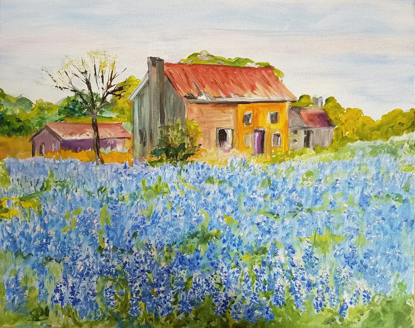 Blue Blossom Meadows